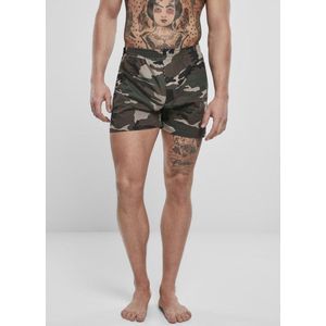 Brandit - Woodland Boxershorts - M - Groen/Bruin