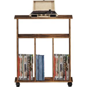 Lp vinyl opbergkast - boekenkast - opbergen tijdschriften boeken platen