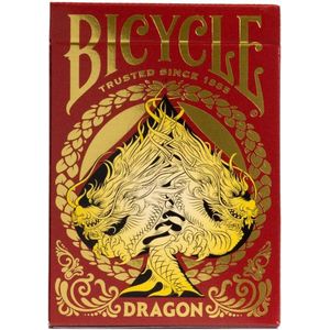 Bicycle Dragon Red - Premium Speelkaarten - Poker - Ultimates