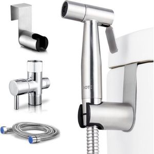 BOTC Bidet Handdouche - Shattaf - Bidet Sproeier - Bidetkraan - Zliver