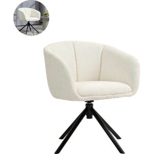 Fauteuil - Relaxstoel - Relaxfauteuil - Stoel - Voor één Persoon - Cremewit