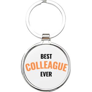 Akyol - best colleague ever Sleutelhanger - Collega - collega's - werk - collega - beste ooit - cadeau - verjaardag - kado - geschenk - gift - verrassing - welkomst cadeau - afscheidscadeau - liefde - 4 x 7,5 CM