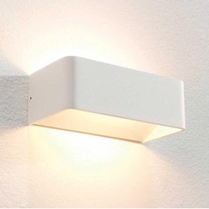 Wandlamp Mainz Wit - LED 2x3W 2700K 2x270lm - IP20 - Dimbaar > wandlamp binnen wit | wandlamp wit | muurlamp wit | led lamp wit | sfeer lamp wit | design lamp wit
