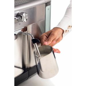 Ariete 1381/10 Moderna - Espressomachine/Pistonmachine - 15 bar - inhoud 1.1 liter - Manometer - Zilver