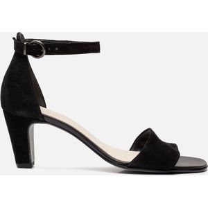 Gabor Sandalen met hak zwart Suede - Dames - Maat 40