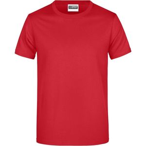 James And Nicholson Heren Ronde Hals Basic T-Shirt (Rood)