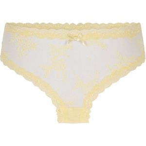 Hunkemöller Brazilian V-shape Mesh Geel M