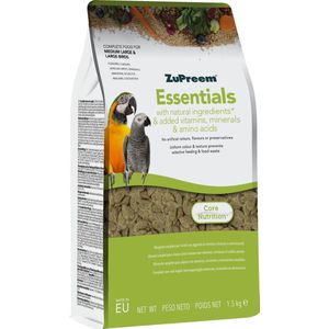 ZuPreem Essentials ML 1.5Kg - Papegaaienvoer - ZuPreem Natural -