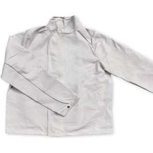 PSP Rundnerflederen lasjas (61-500) - Creme - M