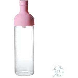 ZijTak - theefles met filter - ice tea - cold brew - thee - infusie - infuser - roze