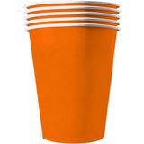 ORIGINAL CUP - 20 Amerikaanse oranje bekers van karton, recycleerbaar 53 cl