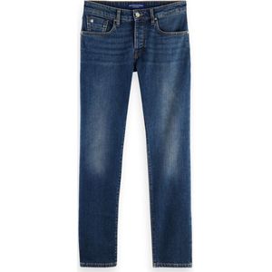 Scotch & Soda Essentials Ralston in Biologisch cotton — Classic Blue Heren Jeans - Maat 33/32