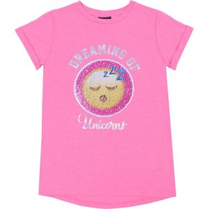 Neon T-shirt met emoticon