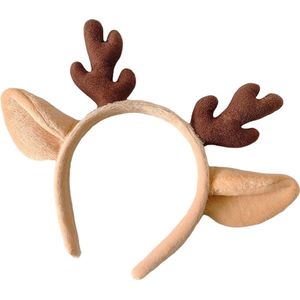 Kerst Gewei Diadeem Haar Eland Haaraccessoires Hoofdband