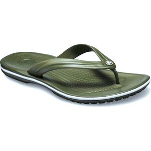 Crocs - Crocband Flip - Heren Slippers - 46 - 47 - Groen
