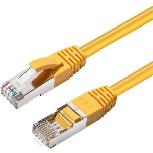 Microconnect Rj-45/Rj-45 Cat6 0.5m netwerkkabel 0,5 m S/UTP (STP) Geel