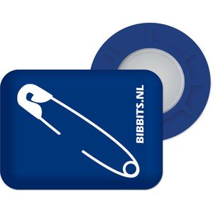 Bibbits hardloopmagneten | Safety pins Navy