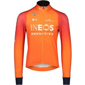 BioRacer Ineos Grenadiers Icon Tempest Shirt Lange Mouw Oranje