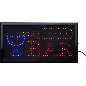 Led bord, LED Borden,  Bar, led sign, Led bord bar, Light box, Led verlichting, Bar accessoires, Bar/Cafe, Party verlichting, Rood, Blauw,