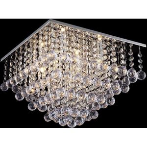 TooLight Plafondlamp 392203 - E27 - 70 cm - Chroom