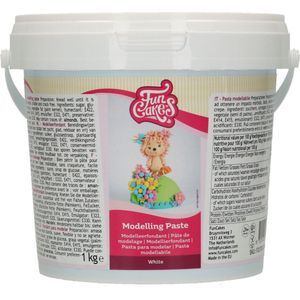 FunCakes Modelling Paste - Modeleer Pasta - Wit - 1kg