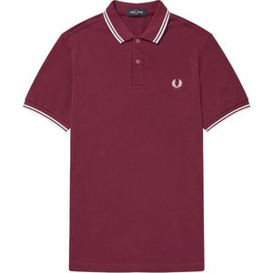 Fred Perry - Polo Bordeaux Rood - Slim-fit - Heren Poloshirt Maat XXL