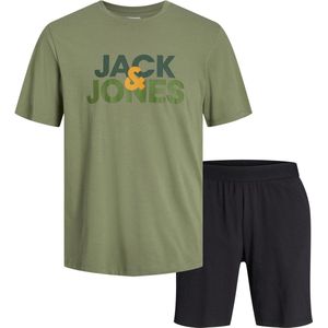 JACK&JONES ADDITIONALS JACULA SS TEE AND SHORTS SET Heren T-shirt - Maat L