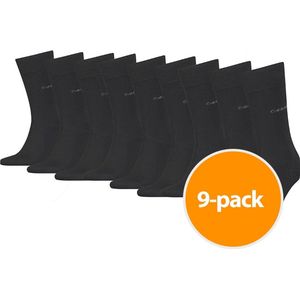 Calvin Klein sokken Heren 9-pack Zwart-one size