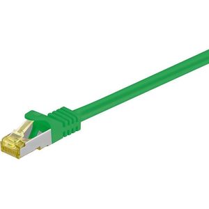 Danicom Cat7 S/FTP (PIMF) patchkabel / internetkabel 1,50 meter groen - netwerkkabel