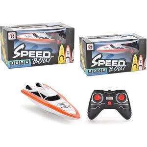 RC speedboot Remote control motorboot boot op afstandsbediening + oplaadbaar batterij