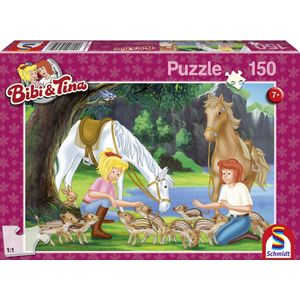 Schmidt Spiele Bibi & Tina Legpuzzel 150 stuk(s) Stripfiguren