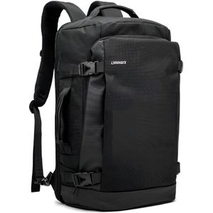 CarryQuest® - Reisrugzak 30L - TSA-Goedgekeurd + Waterbestendig - Hoogwaardig Nylon - handbagage hand - Zwart