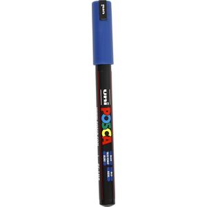 Posca Marker, afm PC-1MR, lijndikte 0,7 mm, extra-fijn, blauw, 1 stuk