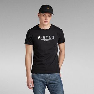 G-star Multi Logo T-shirt Met Korte Mouwen Zwart M Man