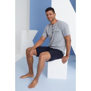 T-Shirt & Shorts Set René / Grijs kleur/ M