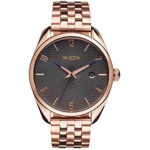 Nixon Bullet Rose Gold horloge A4182046