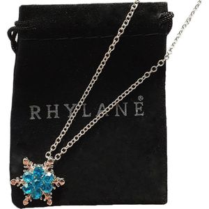 24/7 Jewelry Collection Sneeuwvlok Ketting - Rosé Goudkleurig