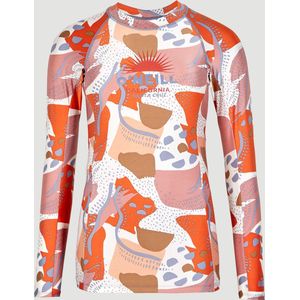 O'Neill - UV-Zwemshirt met lange mouwen voor vrouwen - Desert - UPF50+ - Patchwork print - maat S