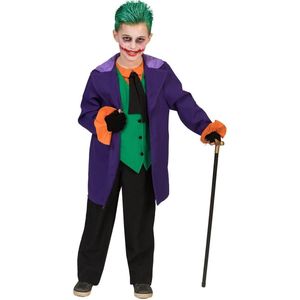 Joker Kostuum | The Joker Uit Batman | Jongen | Maat 140 | Halloween | Verkleedkleding