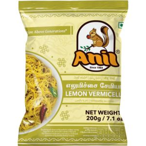Anil - Citroen Vermicelli met Kruidenmix - Lemon Vermicelli - 3x 200 g