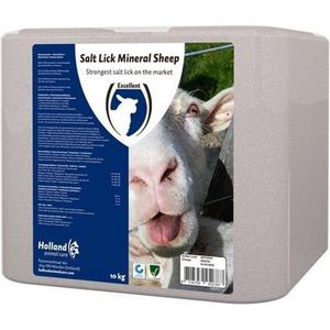 Excellent Liksteen - 10 kilogram - Mineraal - Mineralen liksteen - Schapen - Sheep - Rotszout - Spoorelementen