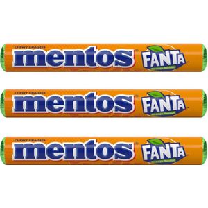Mentos Fanta - 10 stuks - snoep