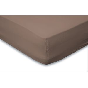 Eleganzzz Hoeslaken Katoen Perkal 35cm Hoekhoogte - Oud Roze - hoeslaken 90x210/220cm - Hoeslakens - Eenpersoons
