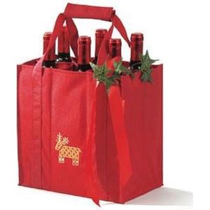 Reisenthel Bottlebag Rood Kerstthema