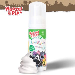 Woezel & Pip Natuurlijk! Billetjesschuim - Voor Op Toiletpapier - 150 ml - Billetjesschuim is hét ecologische alternatief voor vochtig toiletpapier.