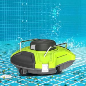 Brondeals® - mini zwembad robot stofzuiger - hoge zuigkracht - reinigingsapparatuur - pool reiniger - draadloos - 85m2