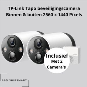 TP-Link Tapo C420S2 - Beveiligingscamera draadloos buiten - Camera - Camerabewaking