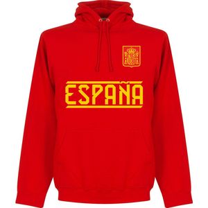 Spanje Team Hoodie - Rood - S