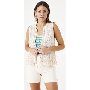 Garcia Vest F50023-912 - Dames Vest - Neutraal - Luchtig Materiaal
