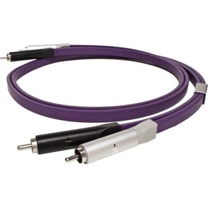 NEO by Oyaide d+ Stereo Cinch kabel, Class S 1,0m lengte incl. tas - Kabel voor DJs